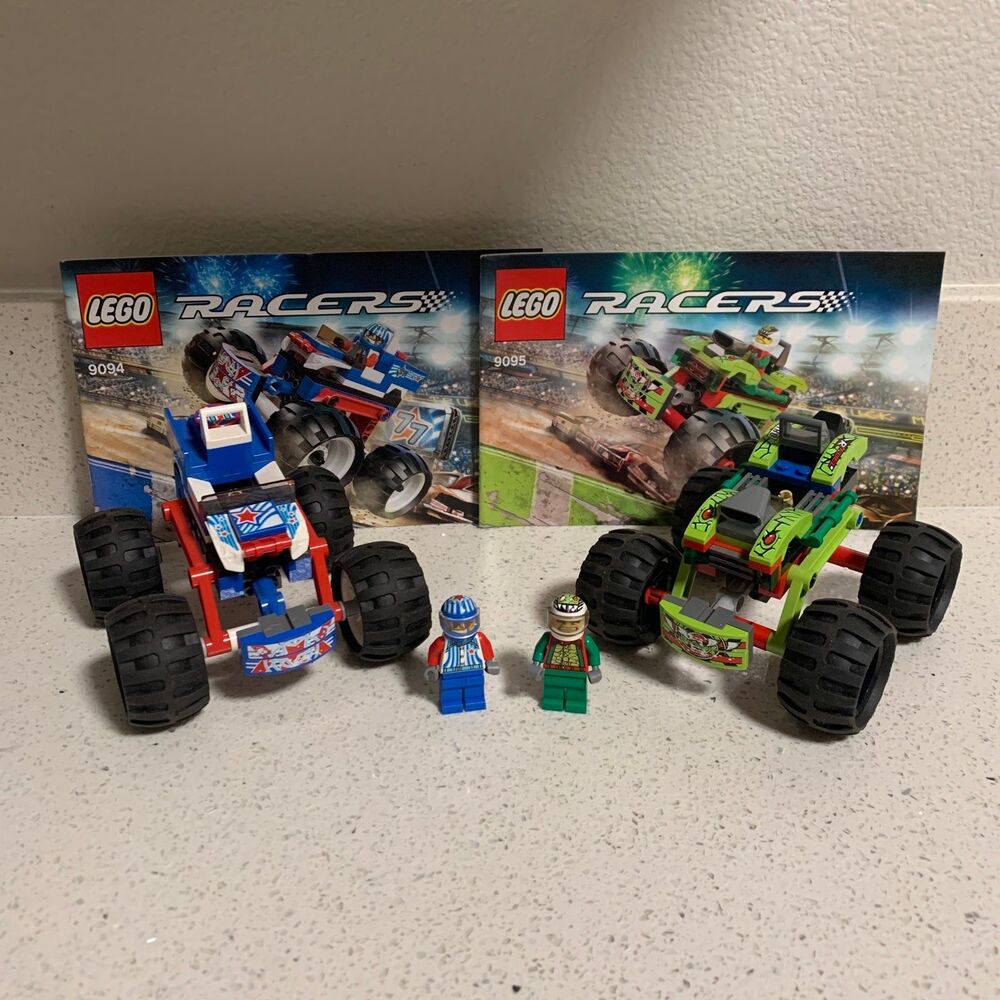 Lego Racers Nitro Predator & Star Striker Sets 9094 9095 Car Lego Sets